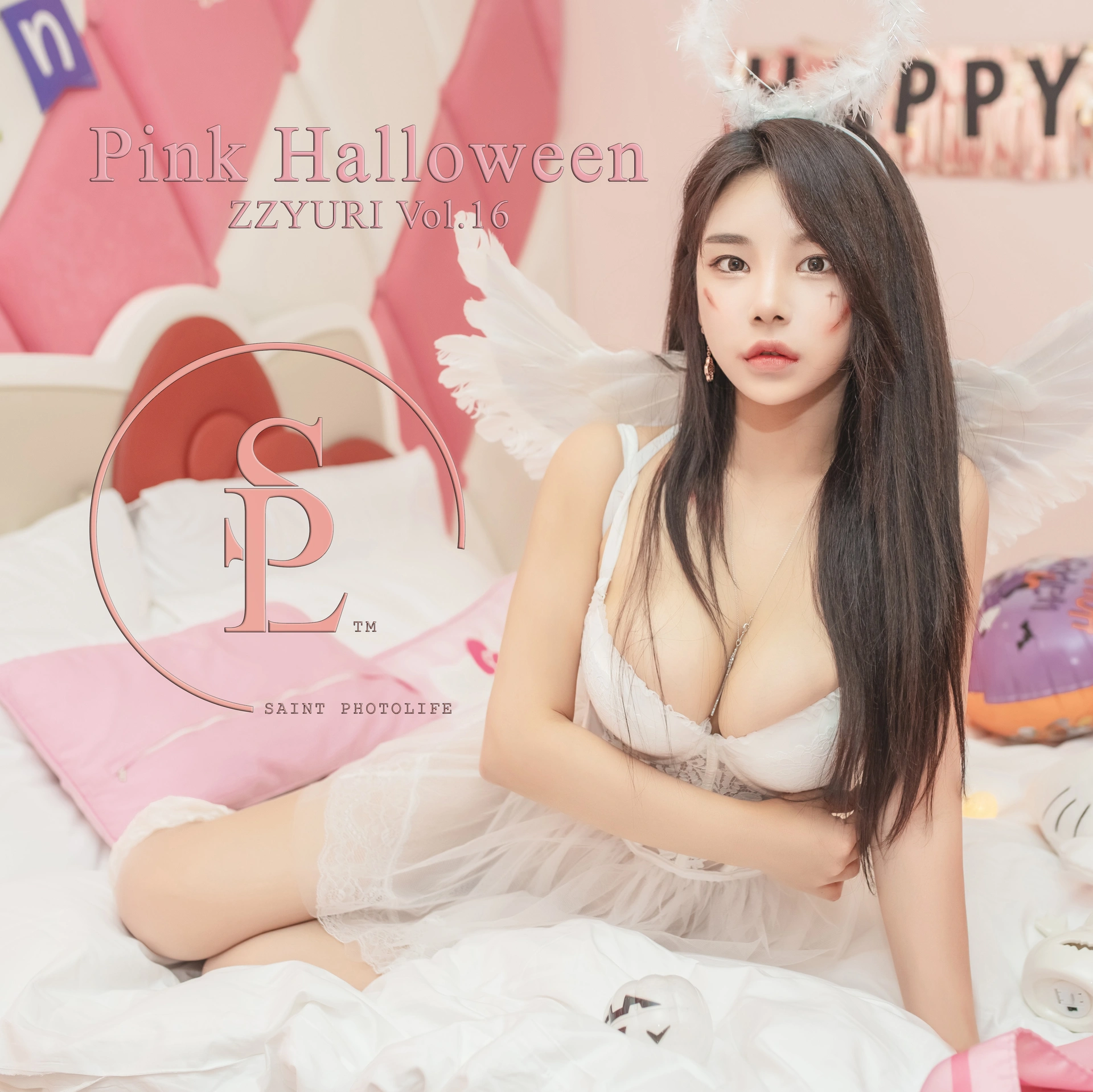 115.SAINT Photolife – Zzyuri - Vol.16 Pink Halloween 1